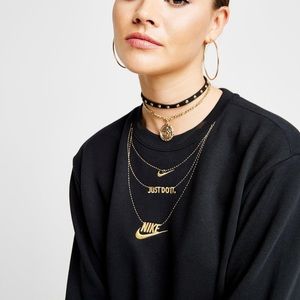 Nike Gold Chain Pullover Sweatshirt 